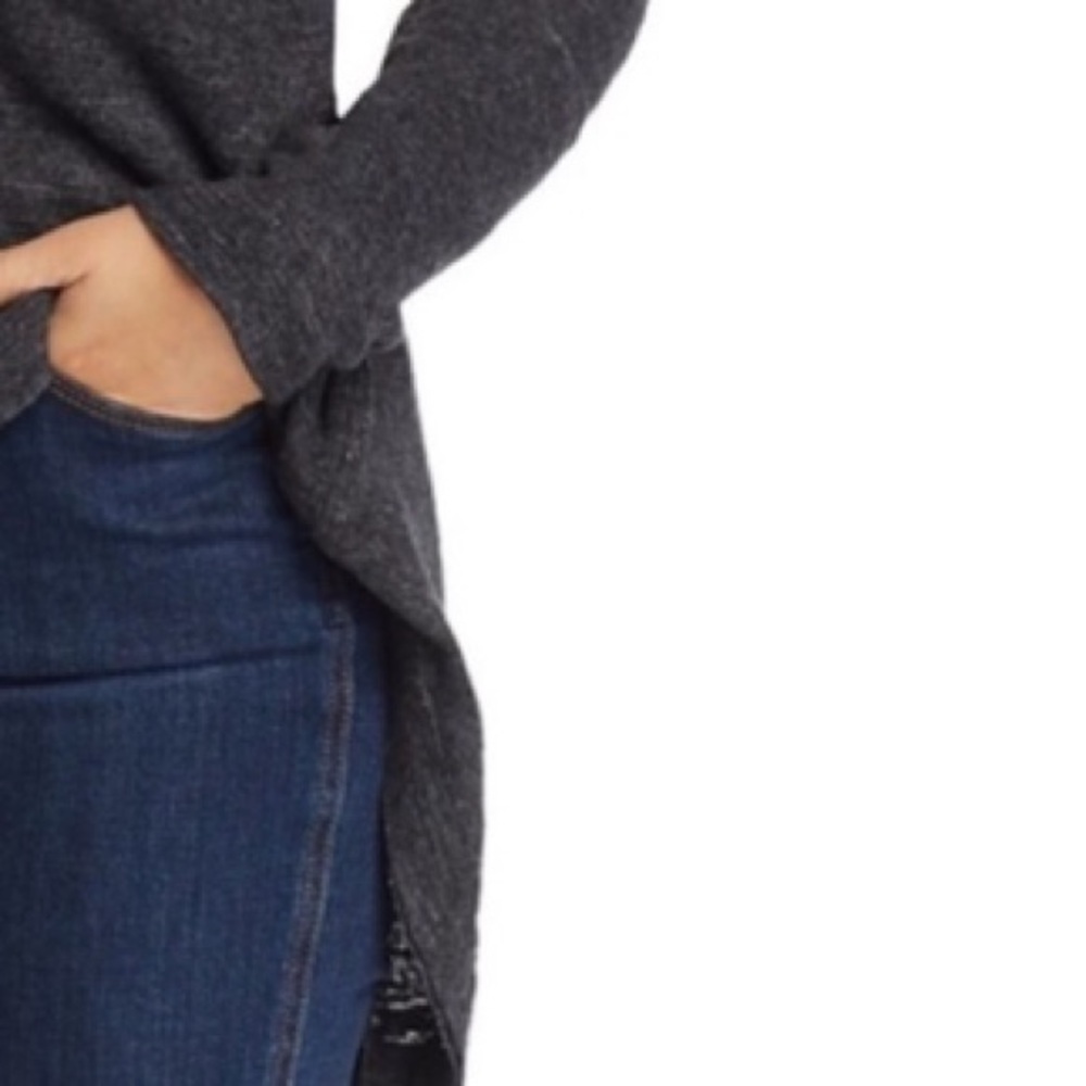 FREE PEOPLE split back turtleneck - Picture 5 of 6